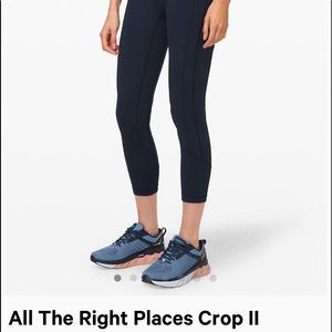 Lululemon All the Right Places II crop 23”